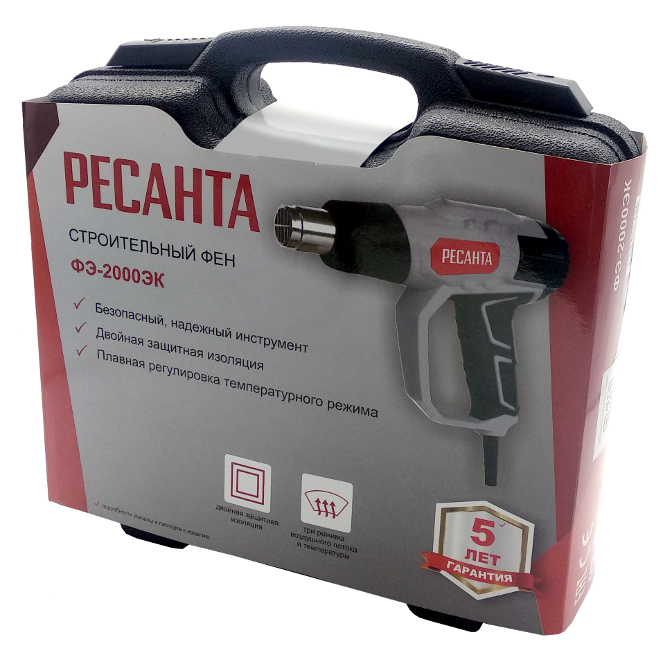 Термопистолет Ресанта ФЭ-2000ЭК — фото 1
