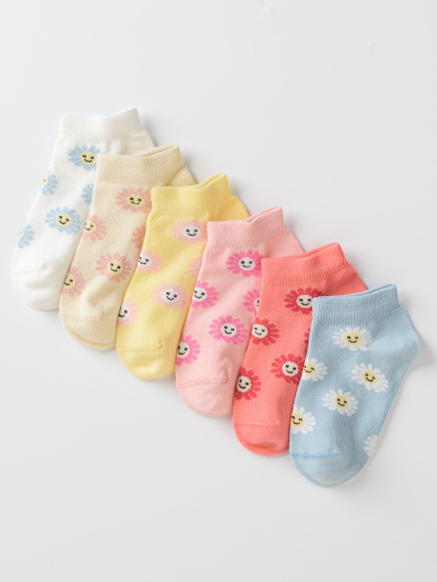 Носки artie 6 пар размер 11-12 белый