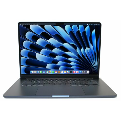 153 Ноутбук Apple MacBook Air 15 2024 2880x1864 Apple M3 RAM 16 ГБ SSD 512 ГБ Apple graphics 10-core macOS MXD43LLA Midnight русскаяанглийская раскладка 163990₽