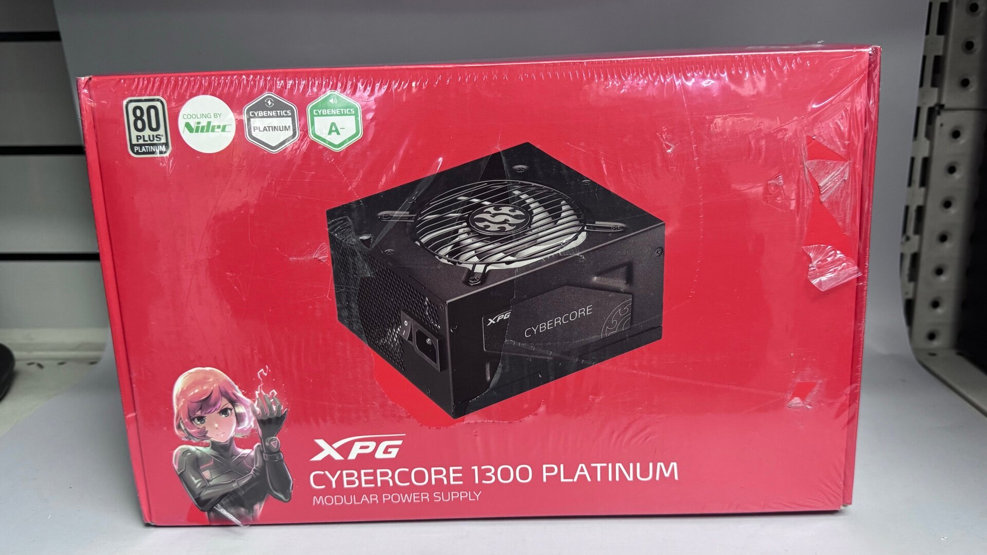 Блок питания ADATA XPG CYBER CORE 1300W Platinum CYBERCORE1300P-BKCEU