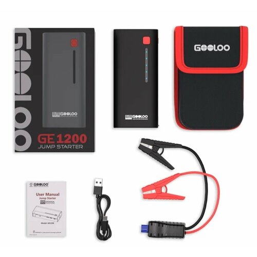 Пусковое устройство GOOLOO 18000 мАч 2000 А 8000₽