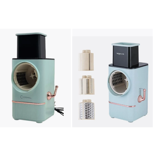 Овощерезка электрическая COSIHALL/ Измельчитель кухонный электрический для продуктов.