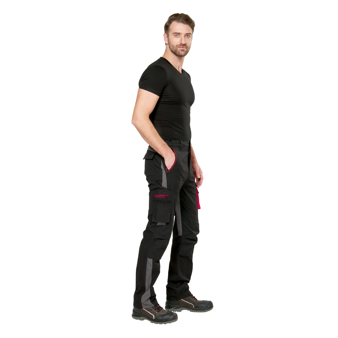 Брюки "Студио", мужские, черные, демисезон, размер 48-50, рост 182-188 — фото 1