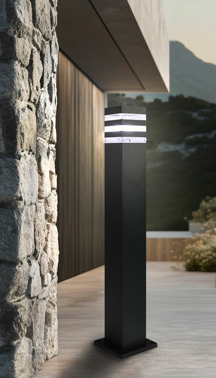 Садово-парковый светильник уличный Arte Lamp Heather A4418PA-1BK
