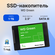 Внутренний SSD диск WD Green 1TB, SATA3, 2.5" (WDS100T3G0A)