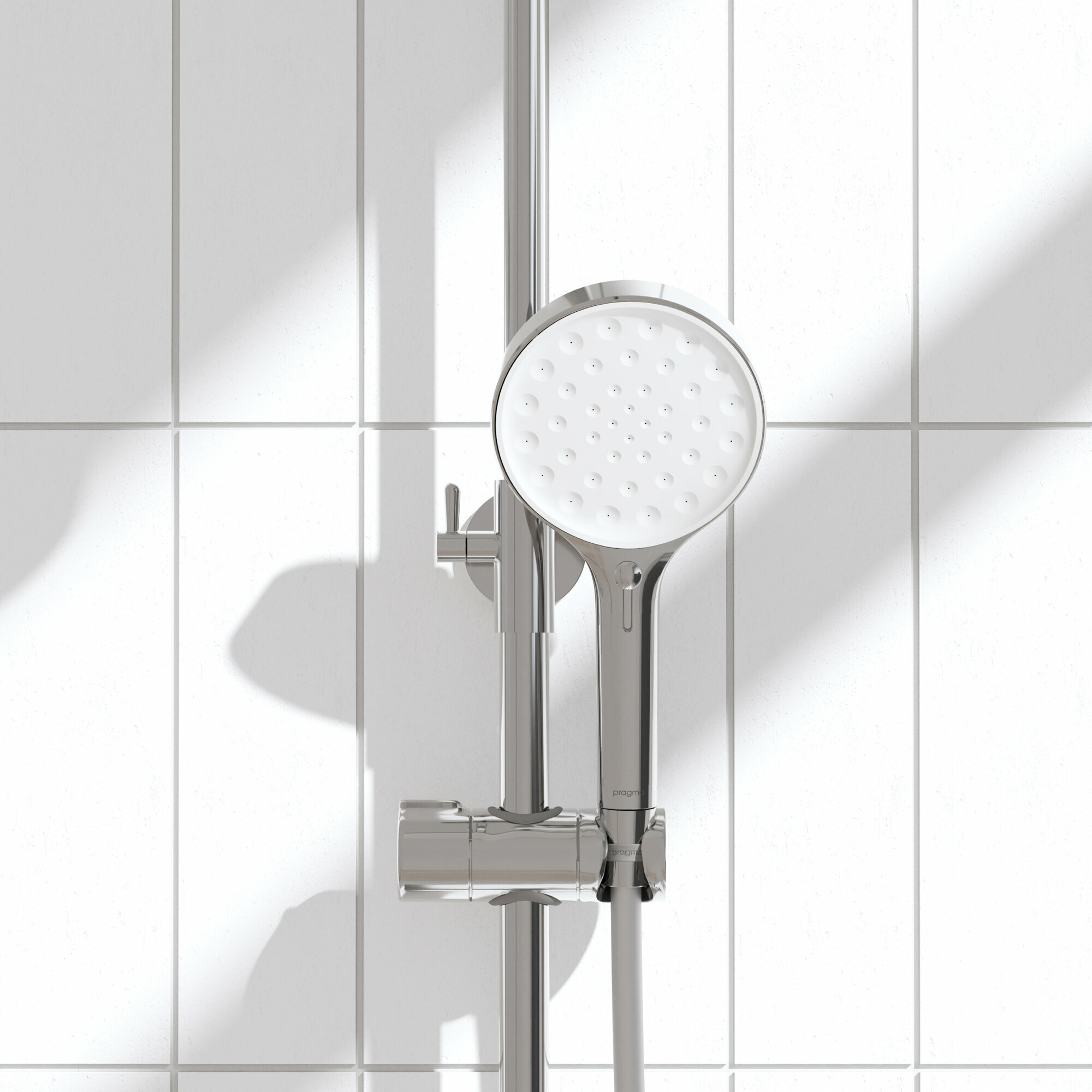 Душевая система со смесителем Pragma Olako, хром, OLK3. CFSS.021 — фото 1