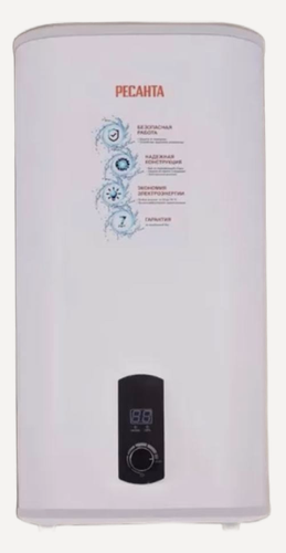 Изображение товара Водонагреватель накопительный Ресанта ВН-502 LUX, 50 л, 2 кВт