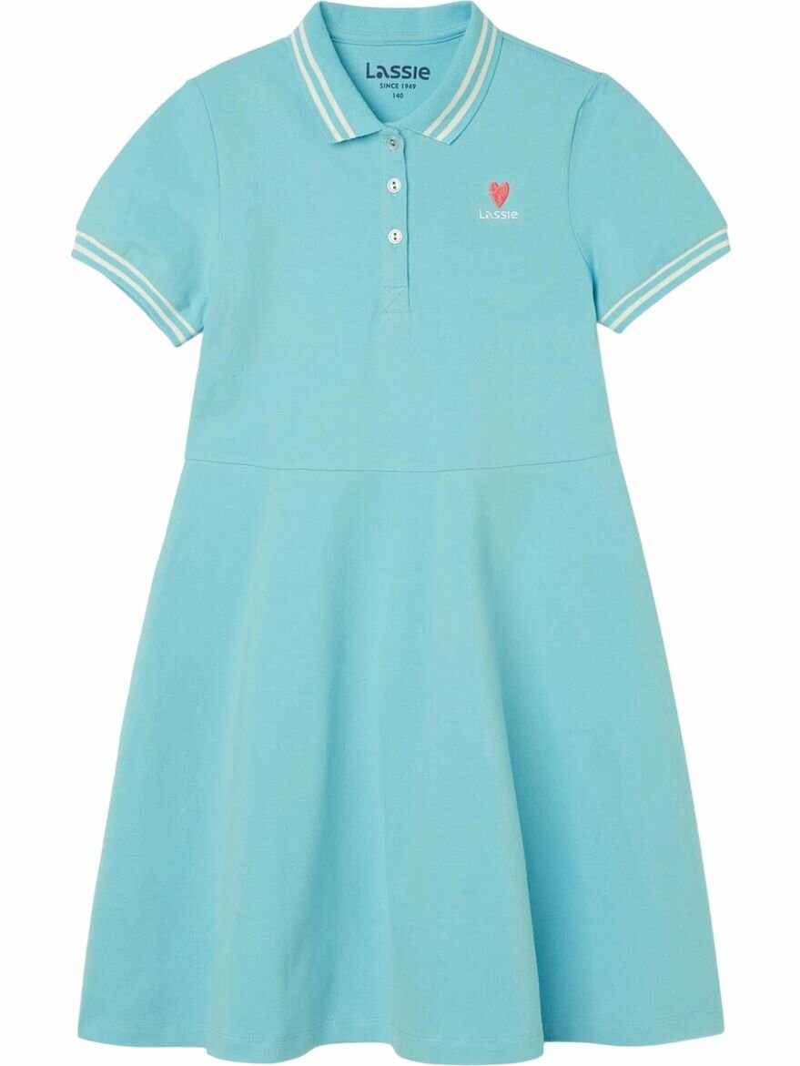 Платье Lassie Tuuli, размер 116, бирюзовый — фото 1