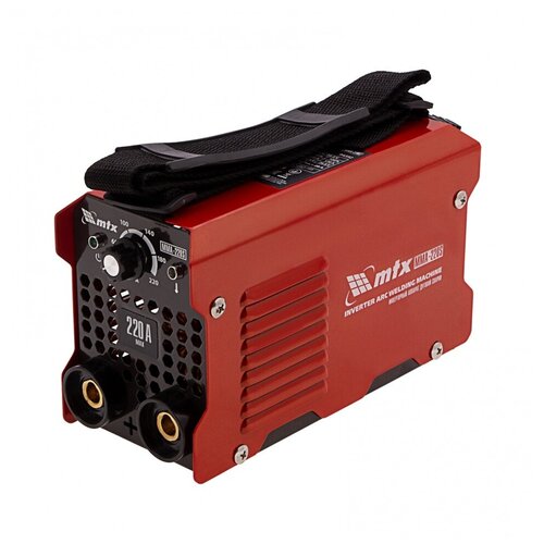 Инверторный аппарат дуговой сварки MMA-220S 220 А ПВ60 диаметр электрода 16-5 мм MTX 486000₽