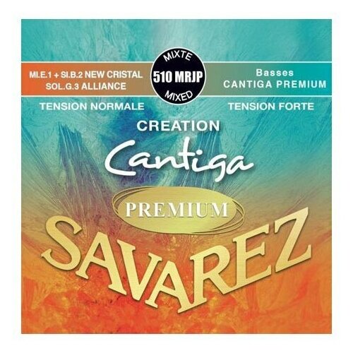 Струны SAVAREZ 510MRJP Creation Cantiga Premium Mixed Tension - (29-33-33-30-34-43) savarez creation cantiga high tension 510mj