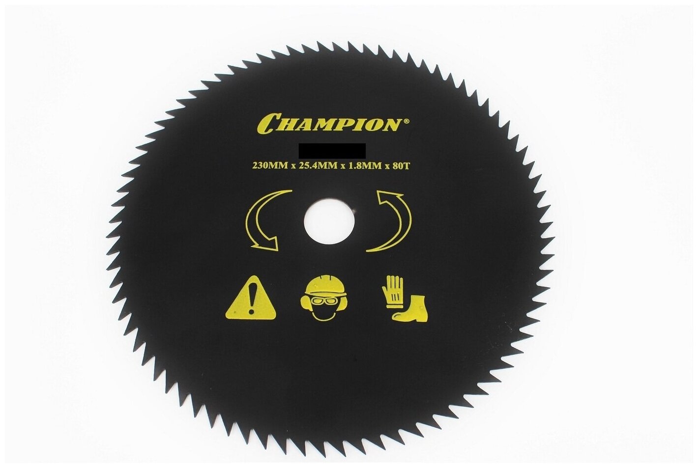 Нож с остроугольными зубцами CHAMPION 80/255/25,4 (SRM-330ES/SRM-350ES,4605), C5113