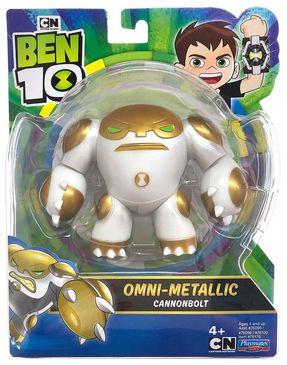 Ben 10 Фигурка Ядро Металлик с высотой 9.5 см" OMNI-METALLIC CANNONBOLT / 76176