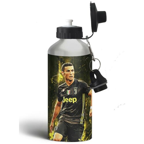 фото Бутылка спортивная,туристическая фляга, 500мл спорт футбол роналдо - 294 brutbottle