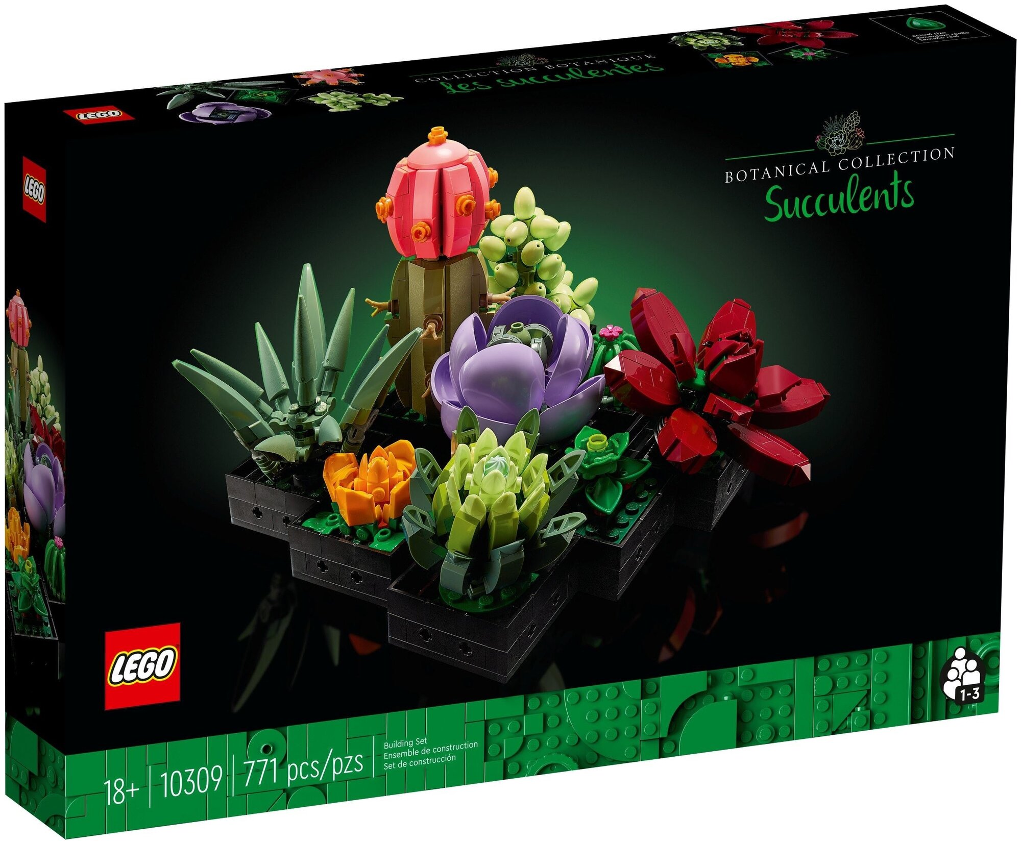 Конструктор LEGO 10309 Succulents, 771 дет.