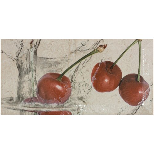 Керамическая плитка, настенная Bela Vista Decor cherry 10x20 см