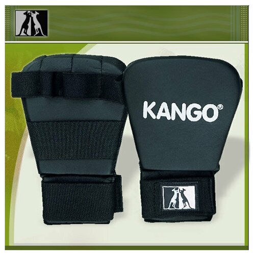 Накладки снарядные Kango Fitness 7703, чёрные, размер M