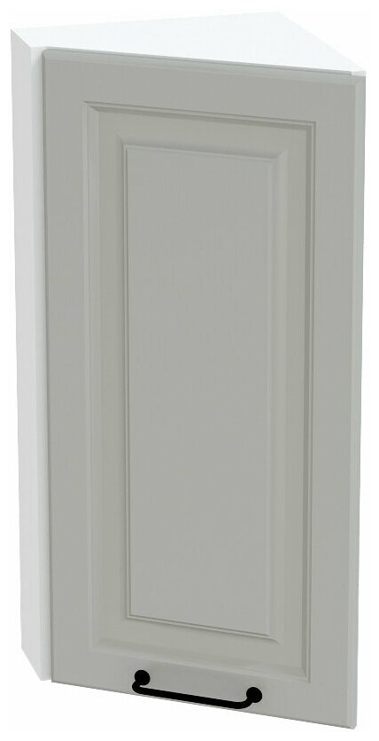 Кухонный модуль навесной угловой Ницца_Royal, шкаф навесной, МДФ, 30х71.6х31.8 см - фотография № 1