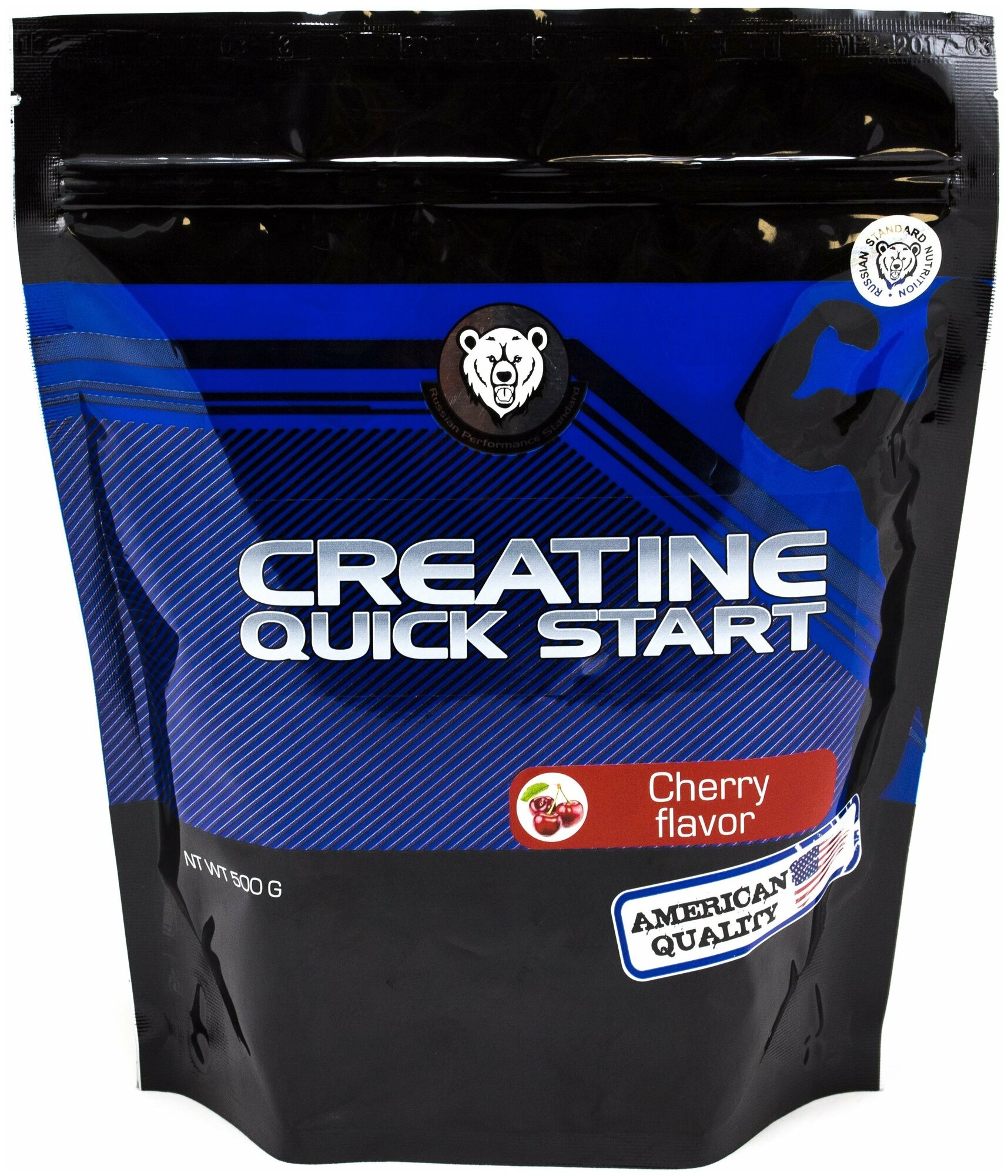 RPS Nutrition Creatine quickstart 500 гр., вишня