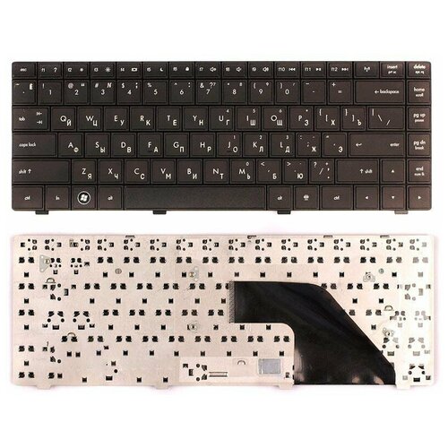 Клавиатура keyboard 606128-001 для ноутбука HP Compaq 320 321 325 326 420 421 425 черная 836₽
