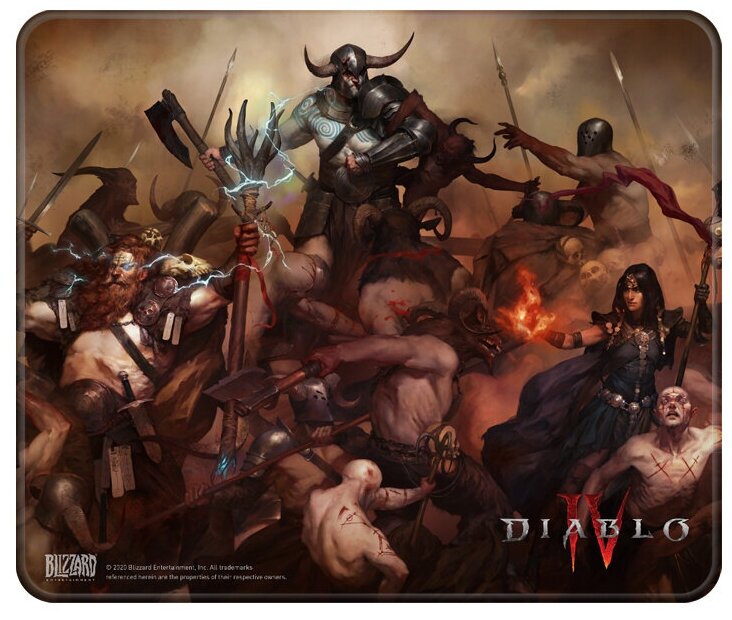 Коврик для мыши Blizzard: Diablo IV – Heroes