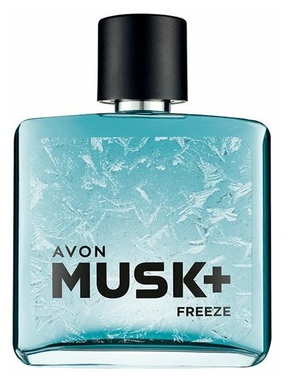 Парфюмерная вода Avon Musk Freeze+, 75 мл / мужской парфюм / духи мужские / парфюмированная вода для него Эйвон