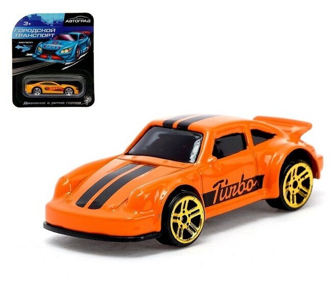 Машина металлическая Hot Cars, масштаб 1:64, микс