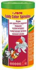 Sera корм для золотых рыб в гранулах GOLDY Color Spirulina (улучшает окраску), 100 мл, 39 г