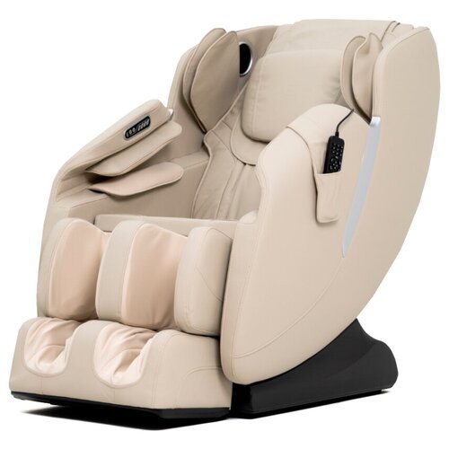 Массажное кресло GESS Optimus Pro бежевое, 6 автопрограмм, ручная настройка, Bluetooth и колонки