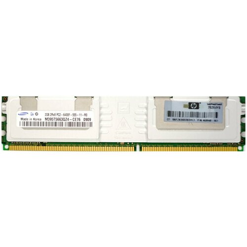 Оперативная память HP 2GB DDR2-800MHz ECC Fully Buffered [468948-061] память so dimm ddr2 patriot 2gb 800mhz psd22g8002s