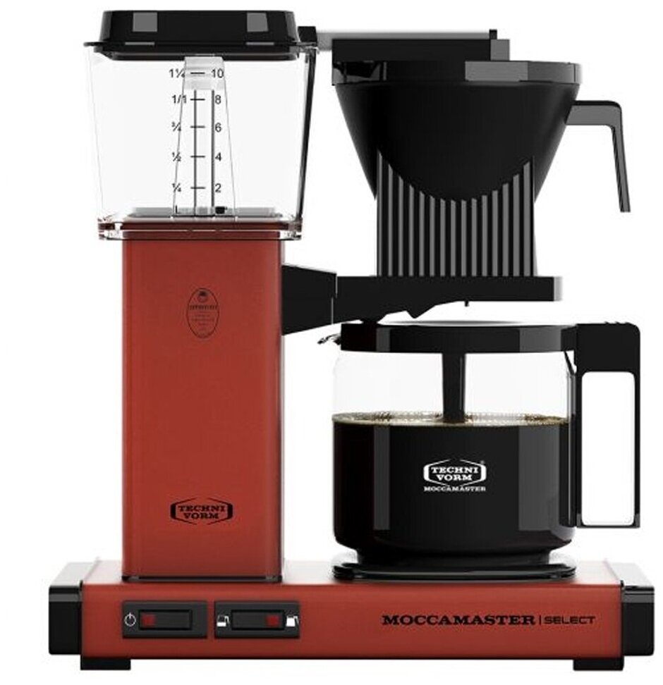 Кофеварка Moccamaster KBG741 Select, красный металлик 53990 - фотография № 2