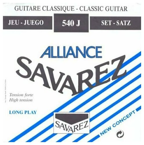 SAVAREZ 540 J ALLIANCE HT CLASSIC струны для классических гитар (25-28-34-29-35-44) сильного натяжения