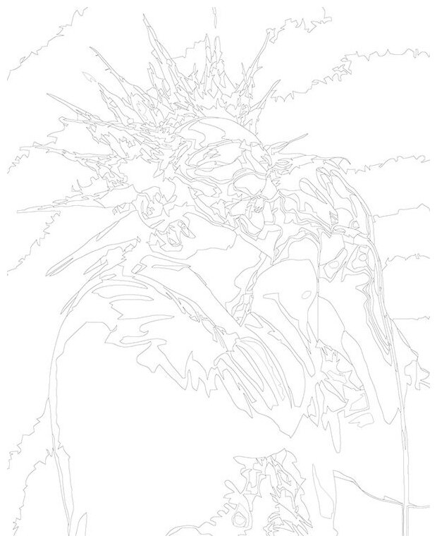 Картина по номерам король и шут