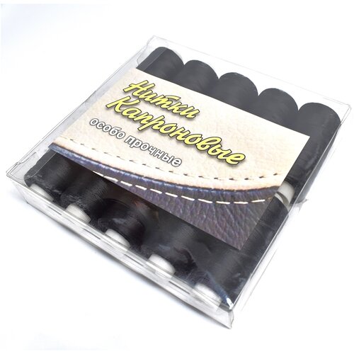 Набор Капроновых ниток Особо прочные 200 м цв Черный в уп10 шт 335₽