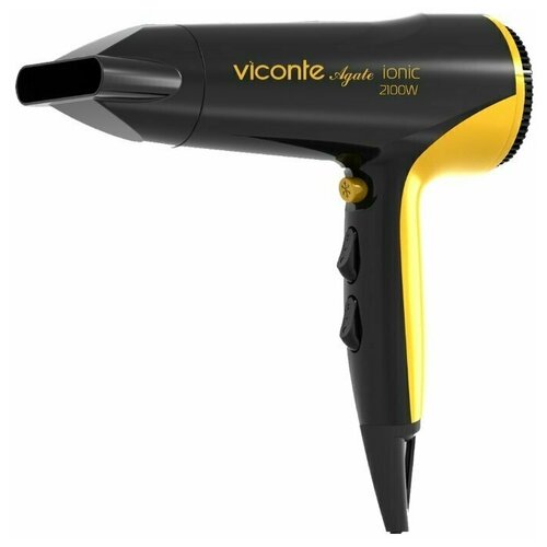 Фен Viconte VC-3721 желтый 142500₽