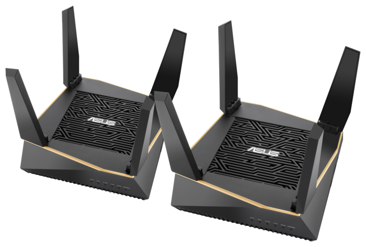 Wi-Fi роутер ASUS RT-AX92U(2-PK), black