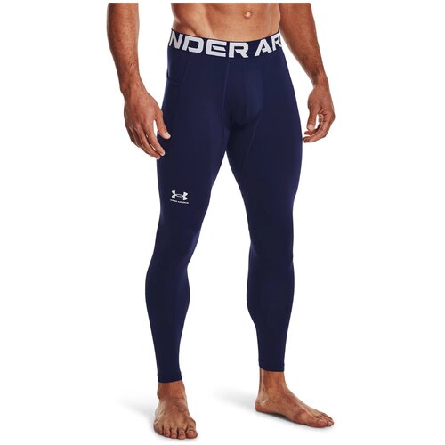 Тайтсы Under Armour, размер MD, синий тайтсы under armour nobreaks hg tight мужчины 1279800 997 md