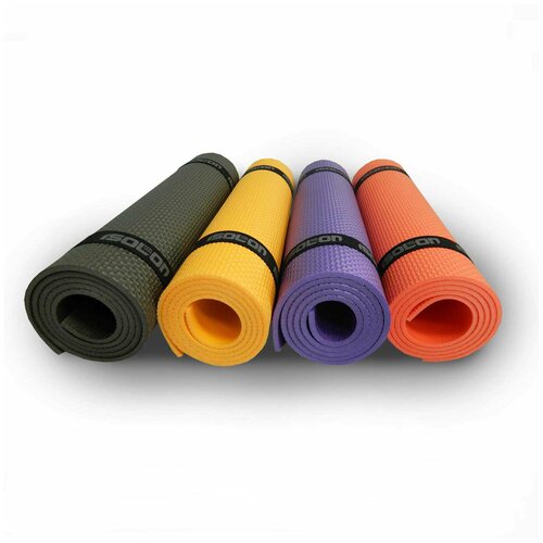 Туристический коврик Isolon Fitness 5 мм, 50 х 140 см / Коврик для гимнастики, йоги, пилатеса, фитнеса, аэробики