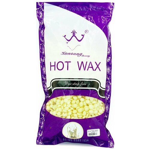 Воск в гранулах / Konsung Beauty / Hot Wax / горячий воск / для депиляции / для эпиляции / пленочный воск / 300 гр