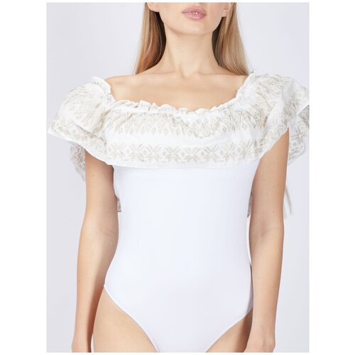 фото Купальник слитный с оборкой cotazur ru 48 / eu 42 / l