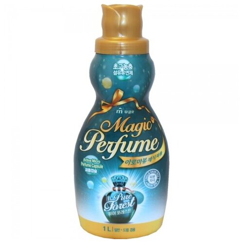 Aroma viu magic perfume softner pure forest кондиционер-ополаскиватель для белья и одежды, с ароматом летнего леса, 1 л