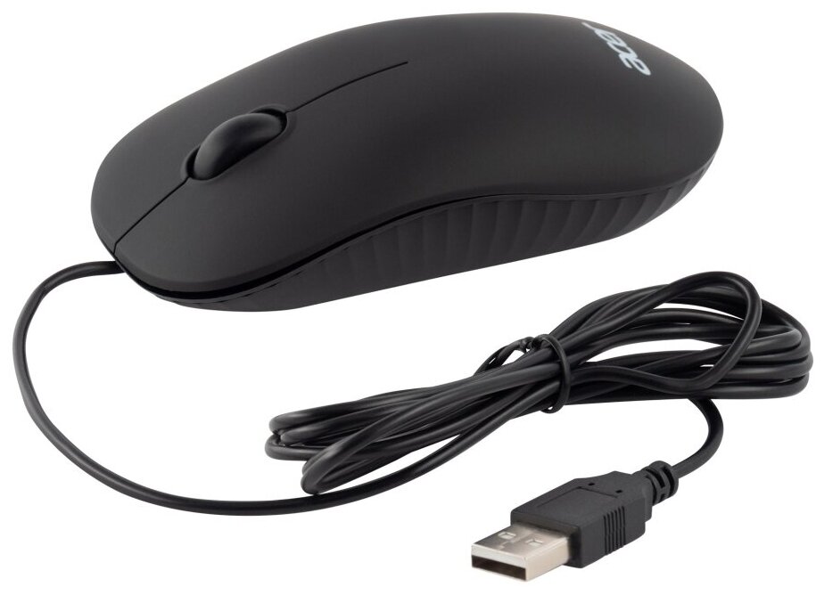 Мышь Acer OMW122 черный оптическая 1200dpi USB 3but