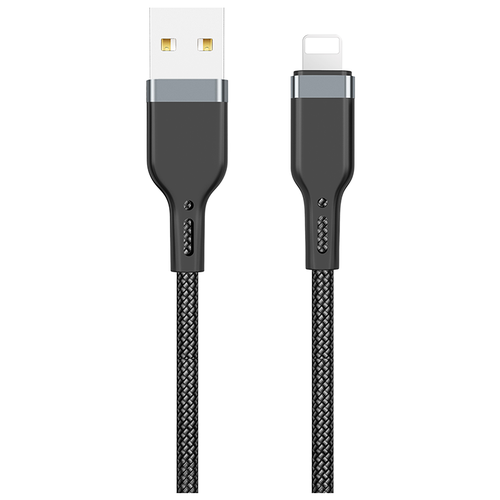 Кабель Wiwu USB to Lightning platinum cable PT01 1.2 м Black кабель wiwu usb to lightning platinum cable pt01 1 2 м black