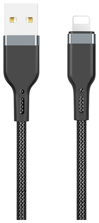 Кабель Wiwu USB to Lightning platinum cable PT01 1.2 м Black