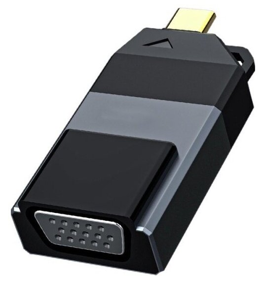Переходник Telecom USB 3.1 Type-C(m) -->VGA(f), Aluminum Shell,