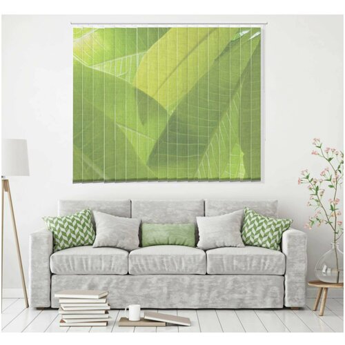 Вертикальные жалюзи с рисунком. Ширина 120 см. Высота 180 см.