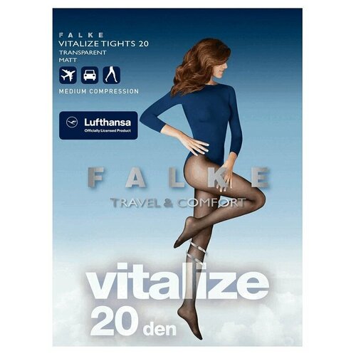 Колготки  Falke Vitalize, 20 den, размер 1, бежевый