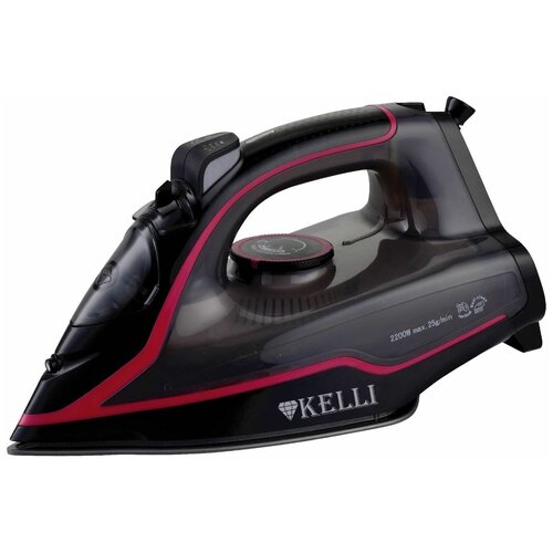 Утюг KELLI KL-1646 2600 Вт черныйрозовый 235100₽