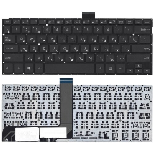 Клавиатура keyboard 90NB05Y1-R30500 для ноутбука Asus TP300 TP300L TP300LD Q302 Q302LA Q304 TP300LA черная без рамки 1500₽