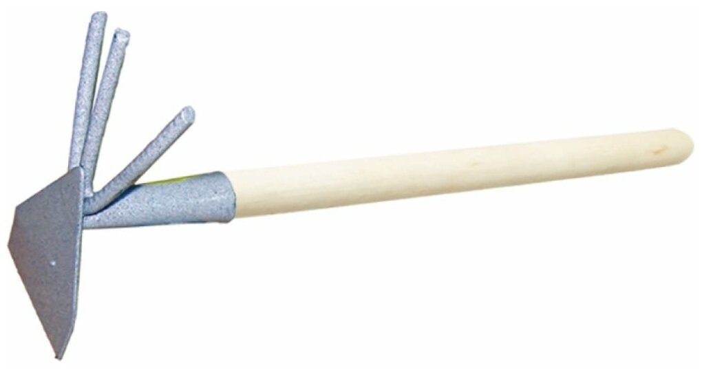 Комбинированный рыхлитель РемоКолор 3-х зубый, с черенком 66-0-103 - фотография № 3