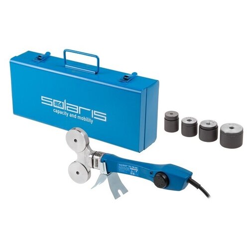 Сварочный аппарат для полимерных труб Solaris PW-804 800 Вт 4 насадки 16 20 25 32 мм SOLARIS 264000₽